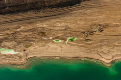 The Dead Sea area, Sink holes phenomena north, 0692