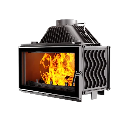 Miniatură: Focar semineu din fonta, W16, 13,5 KW.