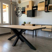 table en bois Mikado