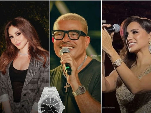 مشاهير عرب يرتدون ساعات فاخرة من أرقى الدور العالمية