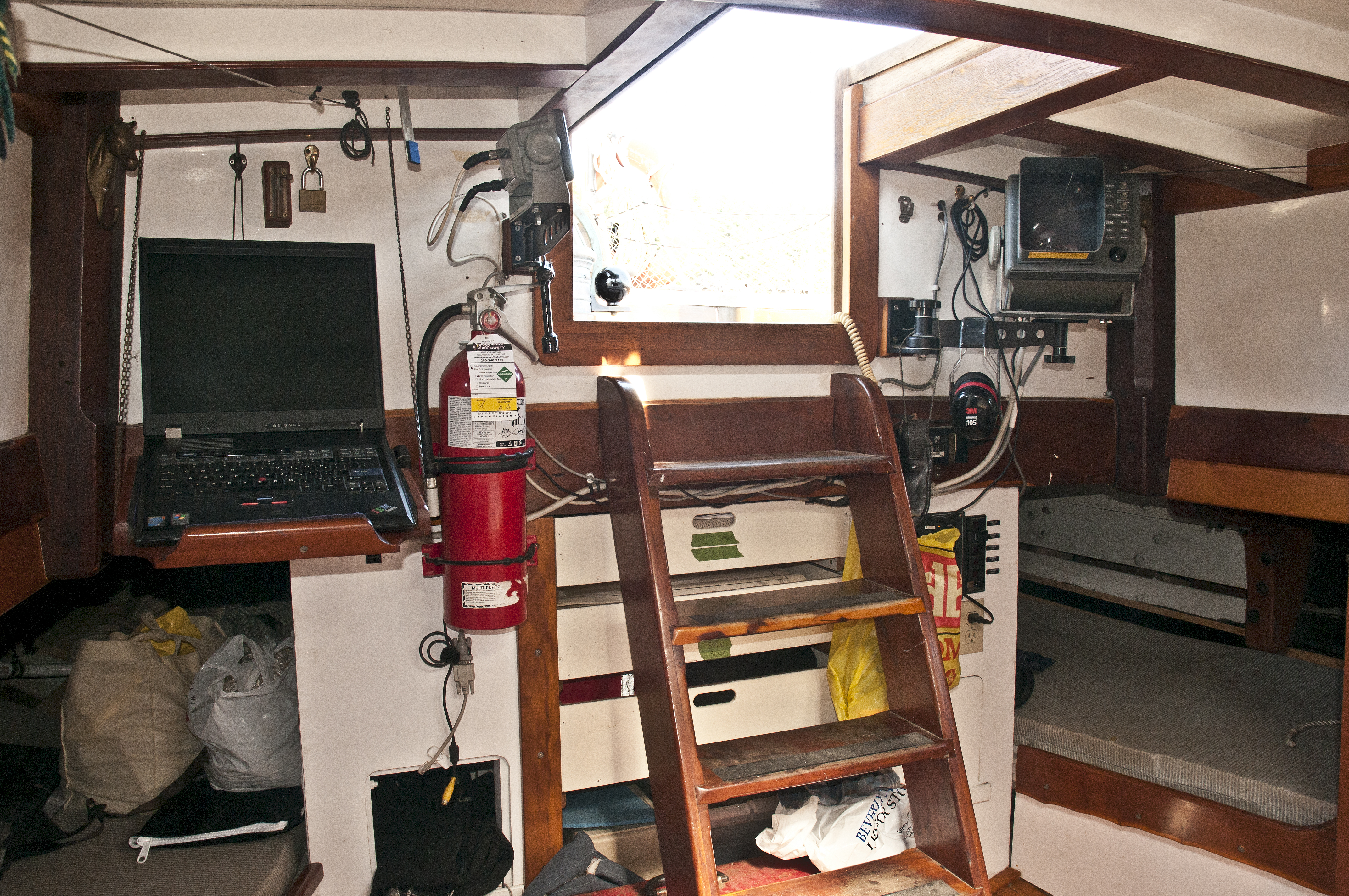 aft cabin looking aft
