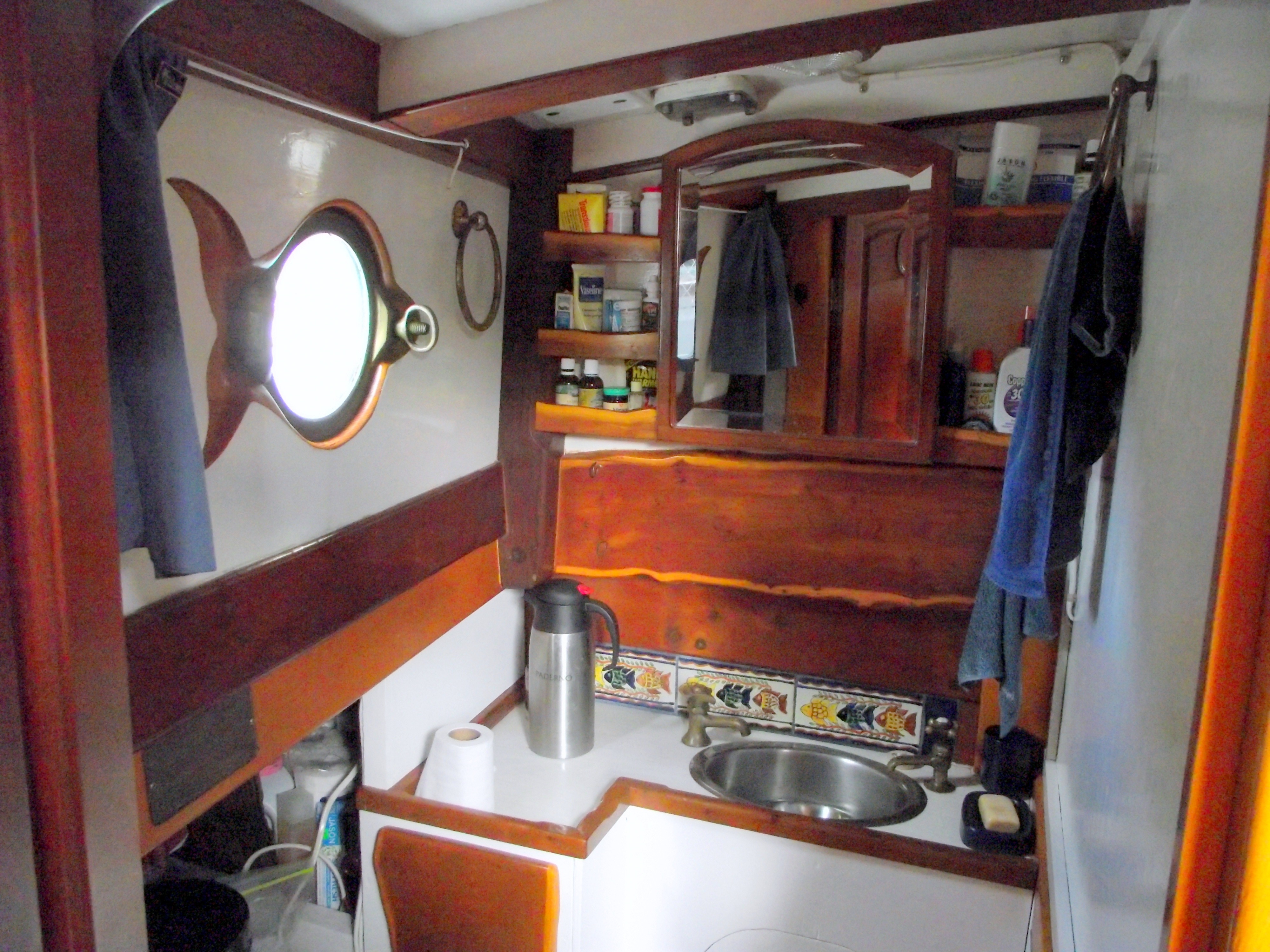 Head -port side aft cabin