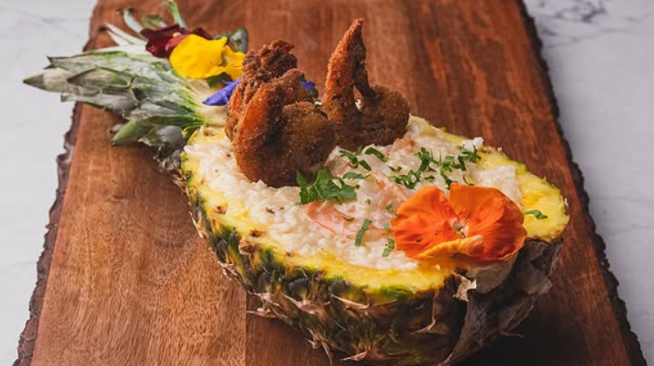 personal chef services seafood dish