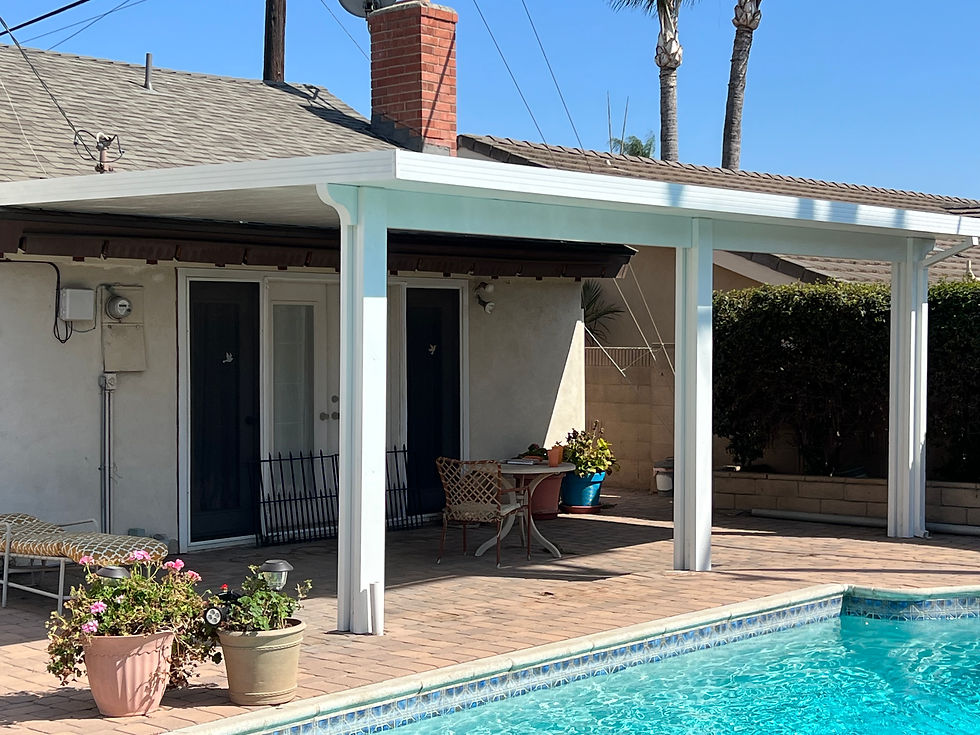 Aluminum Patio Covers Most Affordable in OC