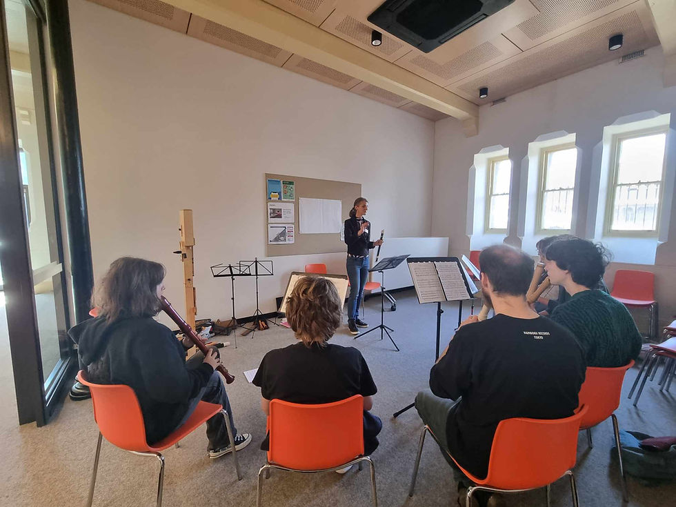 Kamala Bain conducting