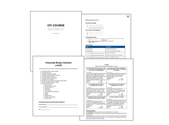 CFI Course | wifiCFI
