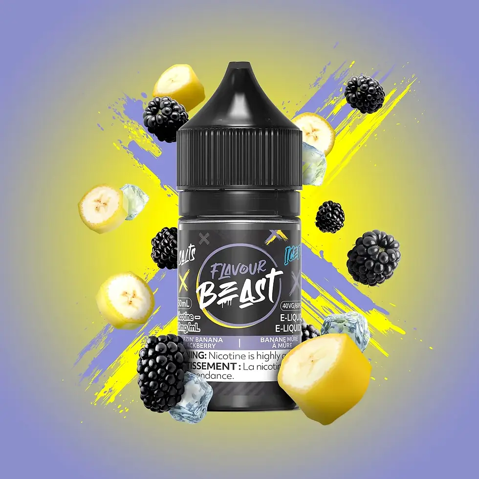 Blazin' Banana Blackberry Iced - 30mL - Flavour Beast