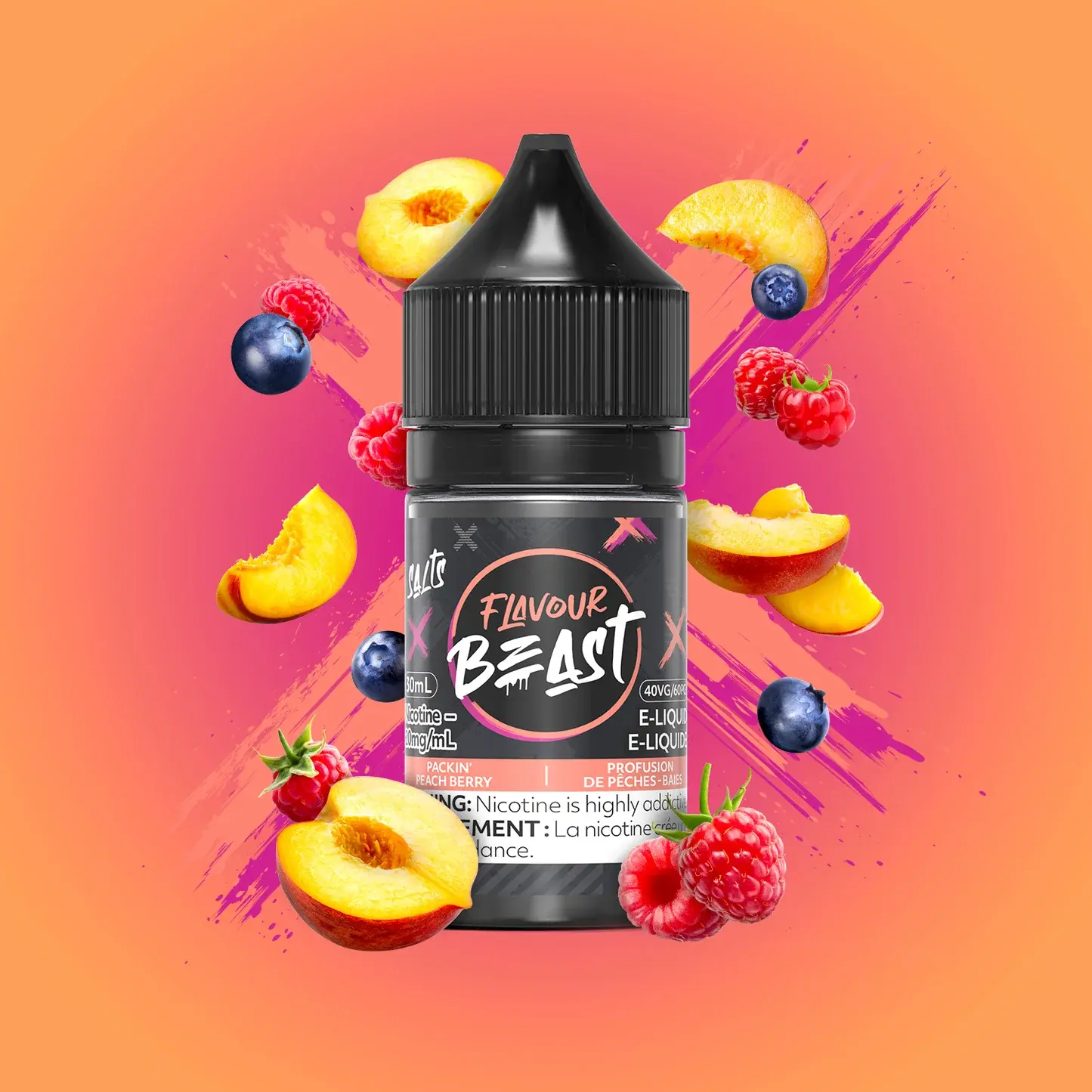 Packin' Peach Berry - 30mL - Flavour Beast
