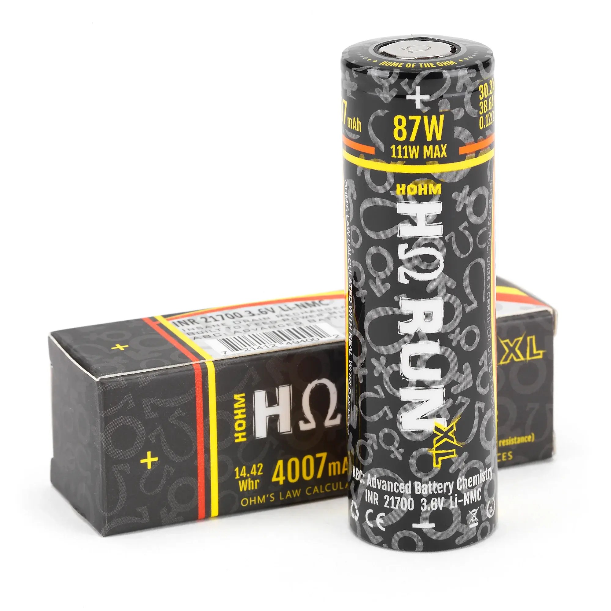 HOHM Run XL 21700 - 4007mAh - Hohm Tech - Battery