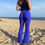 Thumbnail: Blue Solar Flare Leggings 