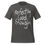 Thumbnail: The phrase ‘Perfectly Good Enough’ is featured in bold white, playful lettering across the chest of a grey t-shirt.