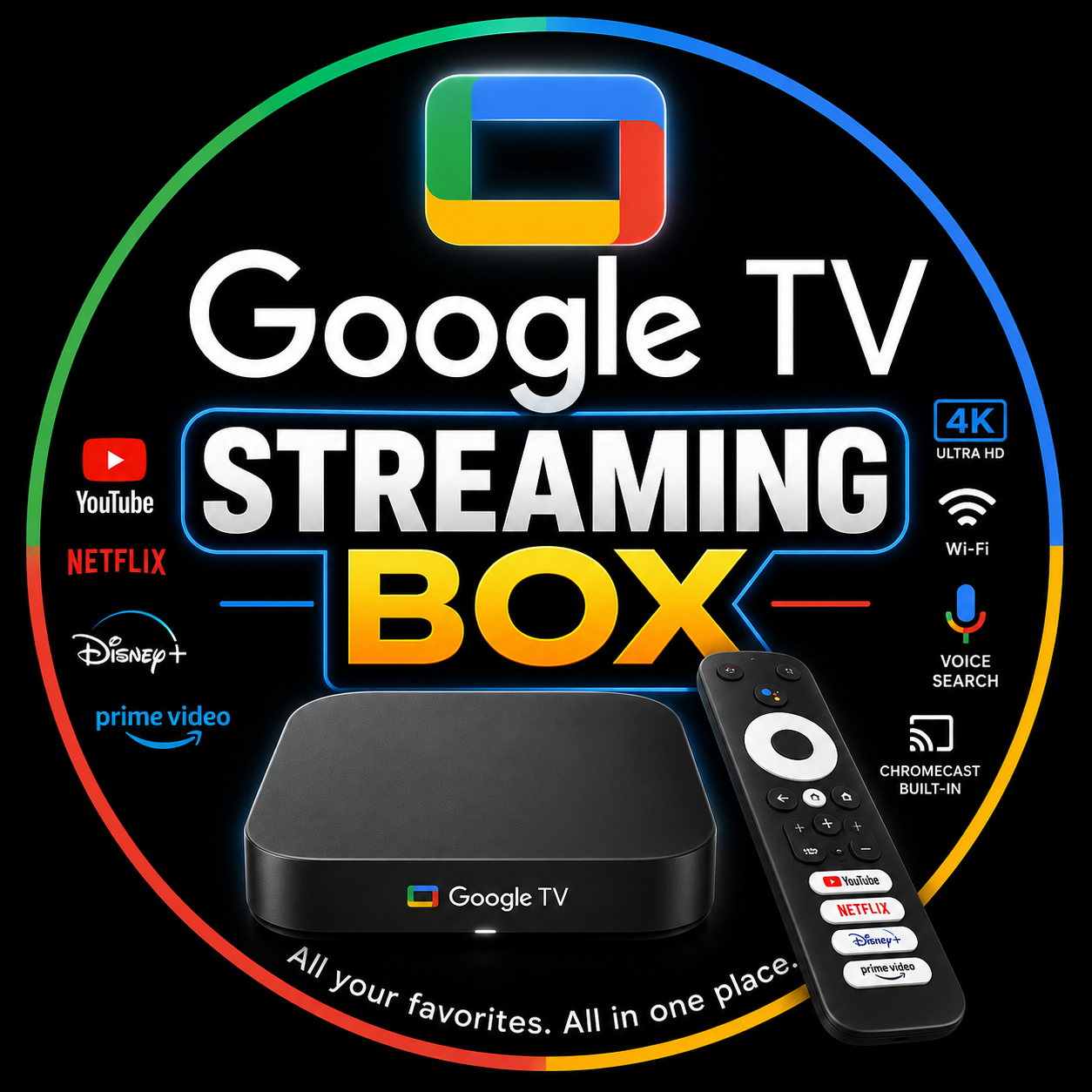 Google TV Streaming Box