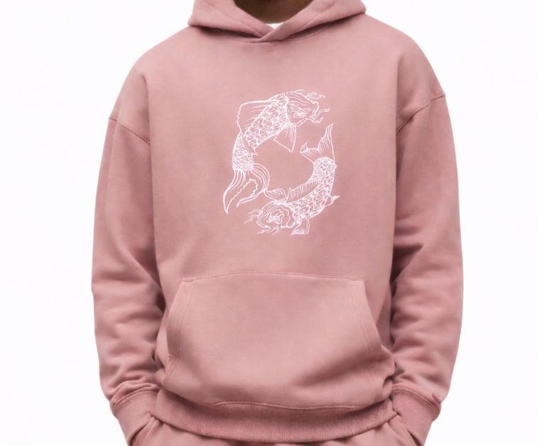 Koi Embrace Hoodie