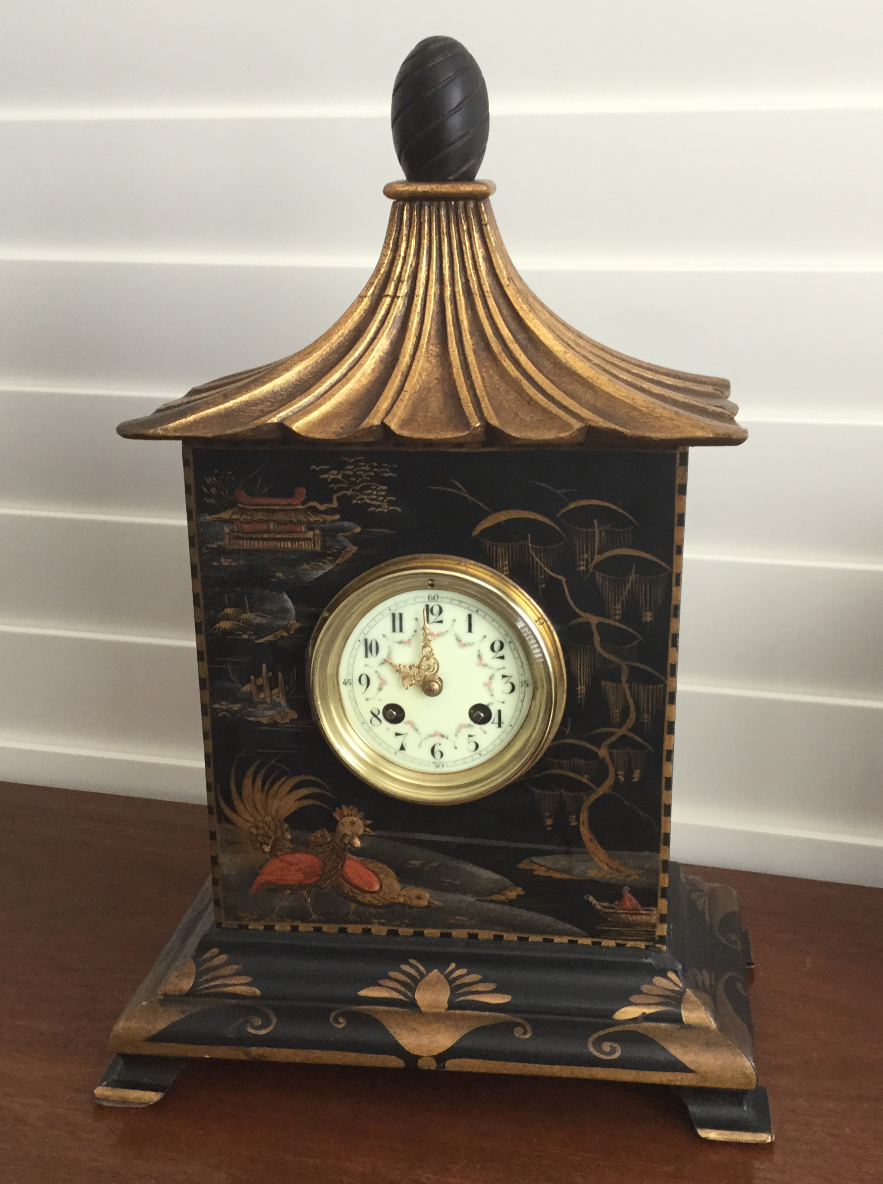 Chinoiserie Clocks Wessex Gallery Art & Antiques Melbourne, AU