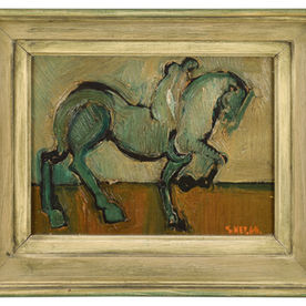 Horse and Rider By Geoffrey Key