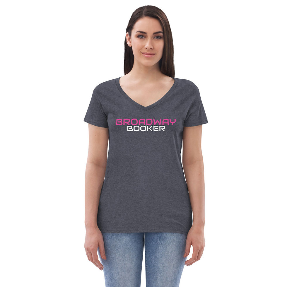 Thumbnail: Women’s recycled v-neck t-shirt
