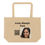 Thumbnail: Large organic QR tote bag