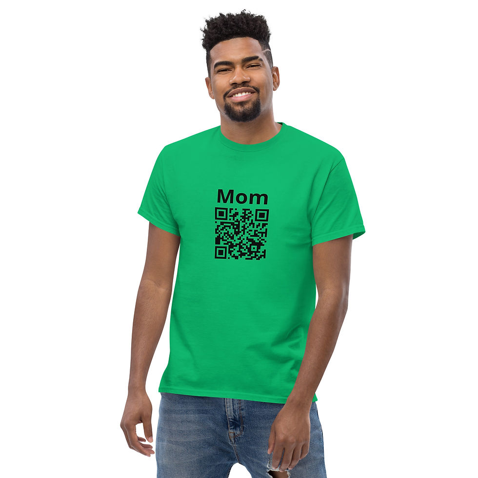 Men's QR Code classic tee