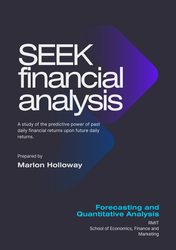 Seek Financial Analysis - R Coding / Analytics
