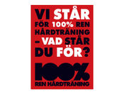 100% REN HÅRDTRÄNING