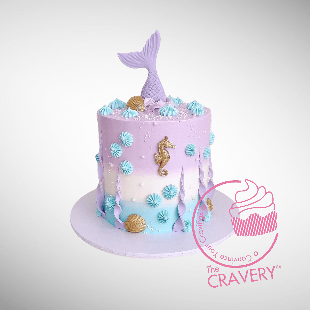 Gift a Mermaid birthday cake for her