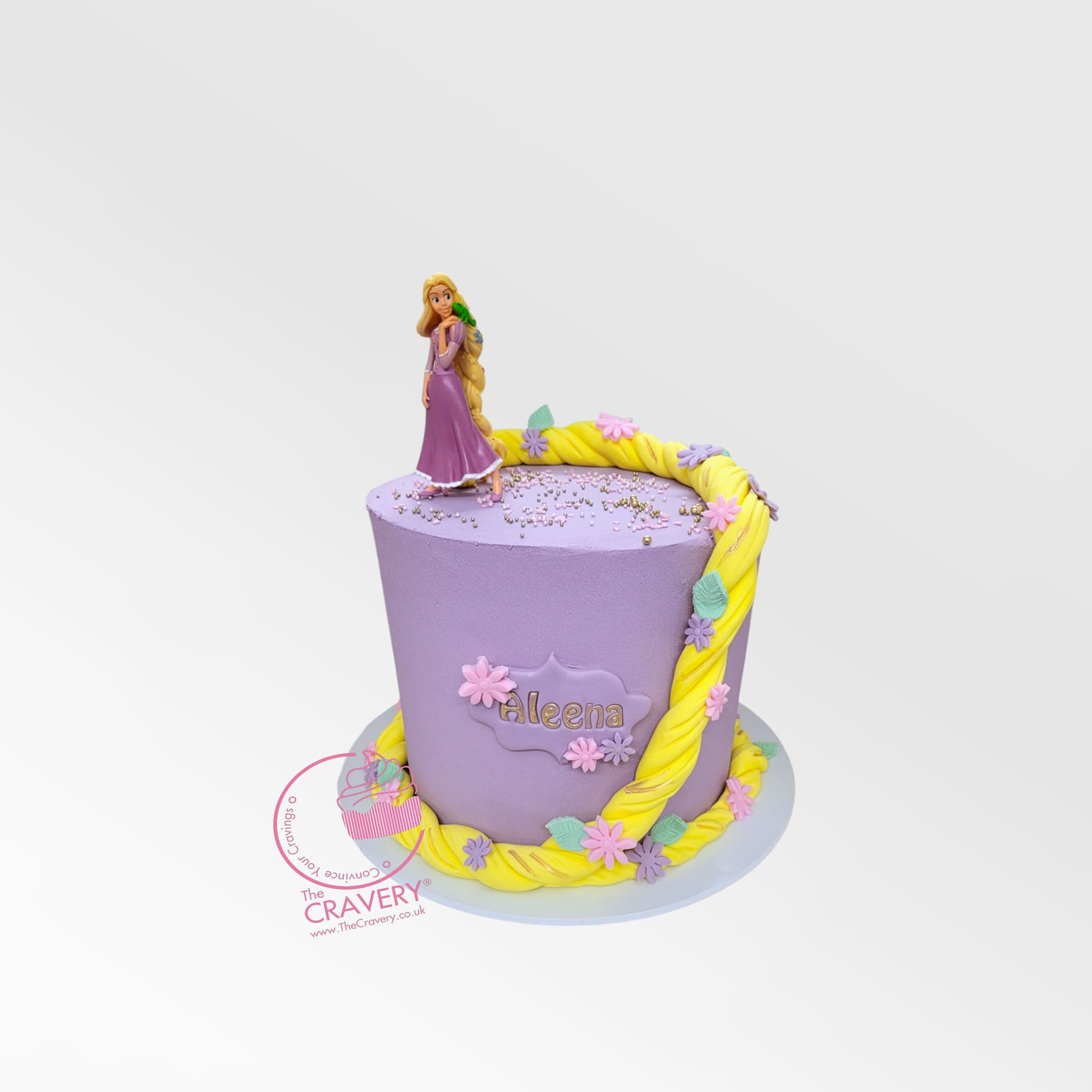 RAPUNZEL BIRTHDAY CAKE