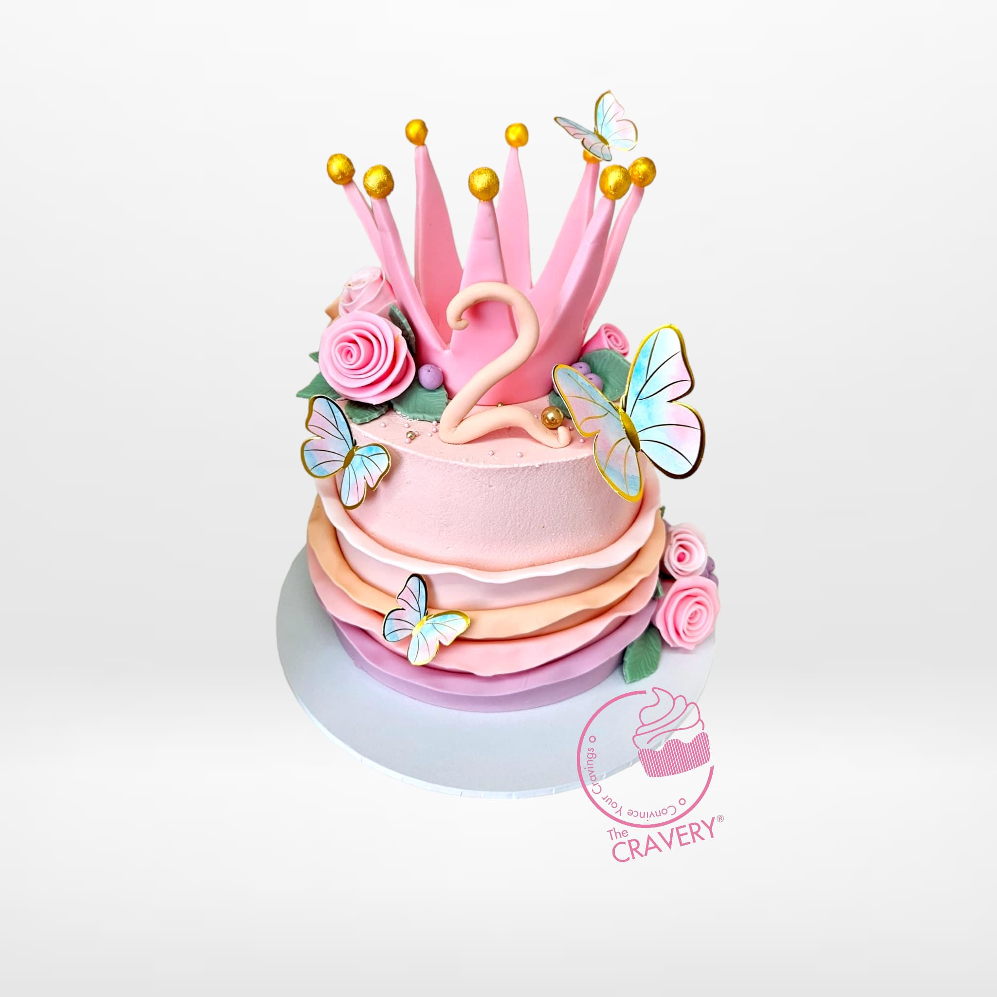 PRINCESS CROWN CAKE