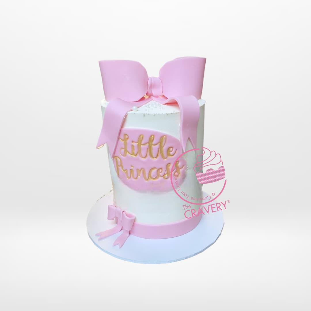 Buy babyshower cake in pink online