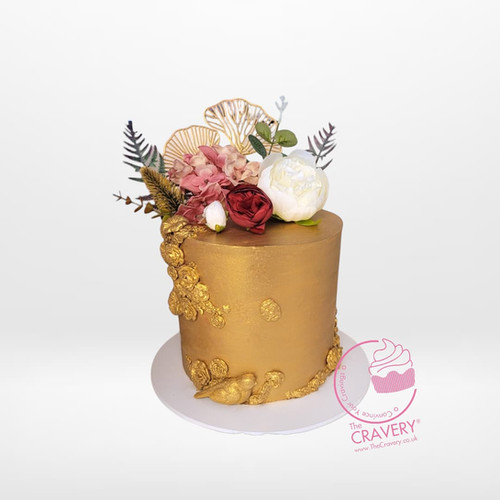 CAKE FOR GOLDEN WEDDING ANNIVERSARY | THE CRVAERY CAKES