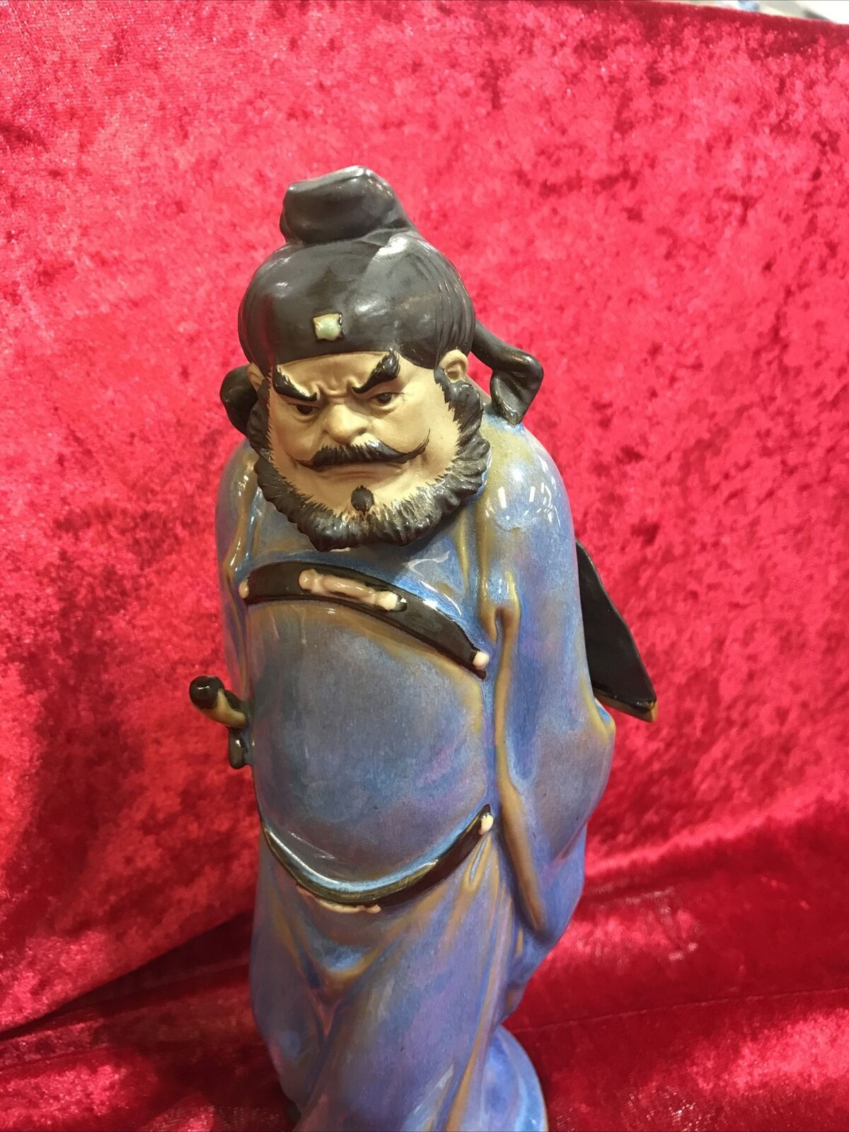 vintage chinese shiwan mudman #256 10”