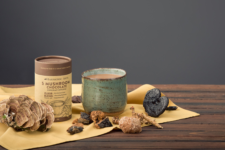 Arranged Food and Objects