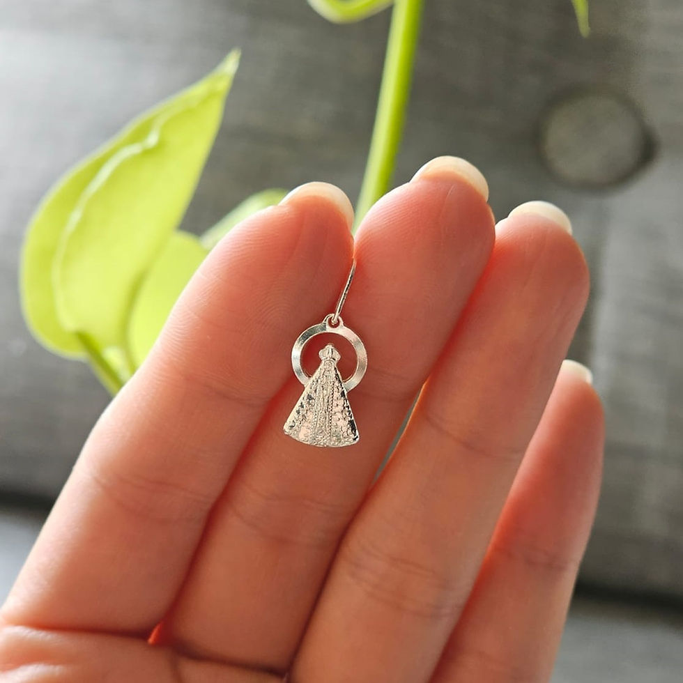 Miniatura: Pingente N. Sra Ap. Aro