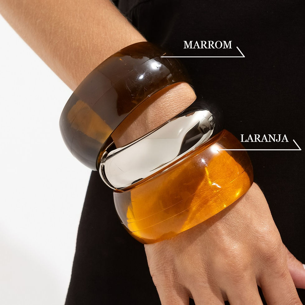 Miniatura: Bracelete Acrílico