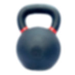 Fortuss Cast Iron Powder Coated Kettlebell 32 KG back side