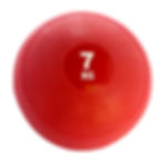FORTUSS Slam Ball 7 KG -Red