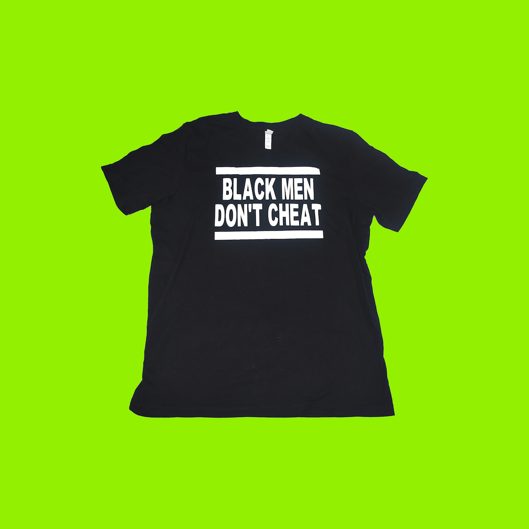 Black Men Don't Cheat Short Sleeve Shirt