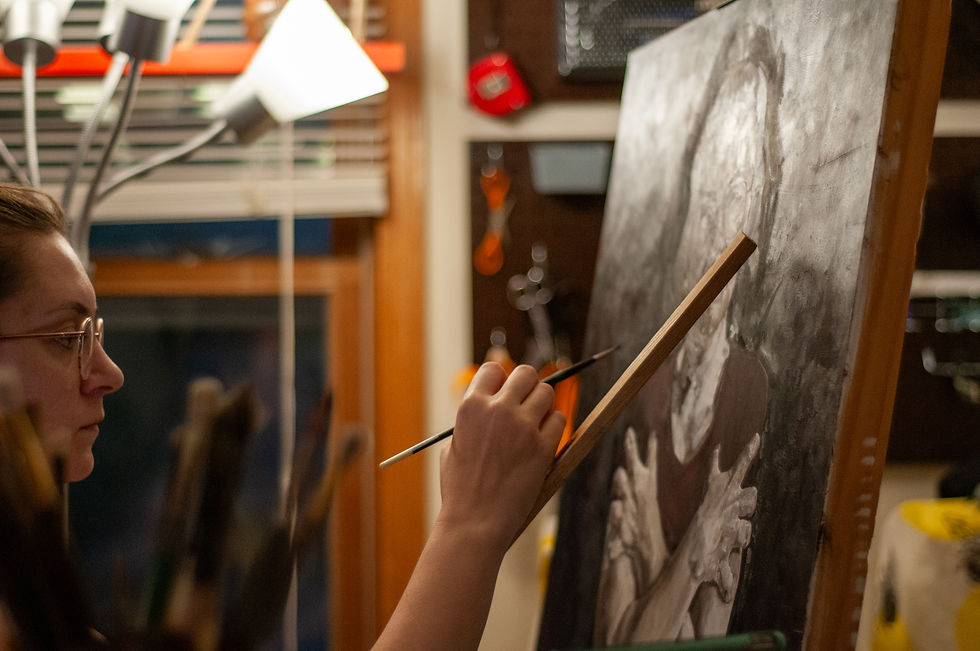 Katie Hogan Painting Vice Grip