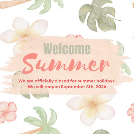 Resource Centre Closed for Summer ☀️