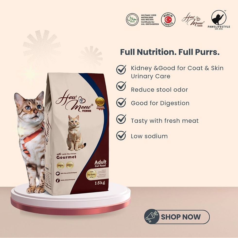 Imej kecil: [Healthy Skin & Coat Support] HOWMEOW PREMIUM | Odor Control Formula for Everyda