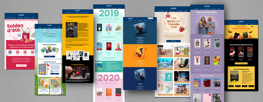 newsletter, informations, site web, email, groupe d'individus, souscrit, activités commerciales,  actualités, nouveautés, Dartagnan, e-mail builder