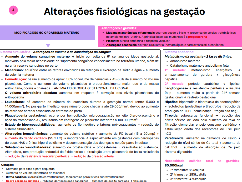 Tutoria - Gestação e pré-natal