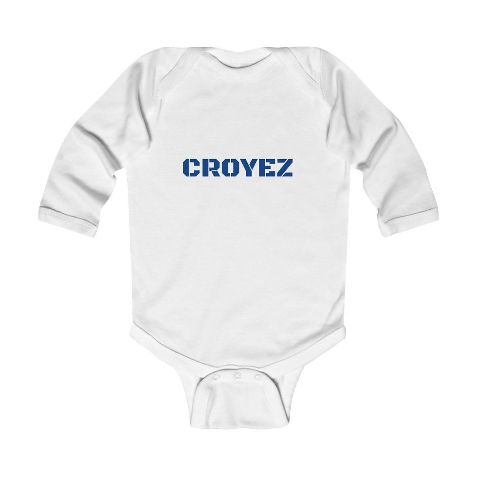 Infant " Believe" Long Sleeve Bodysuit