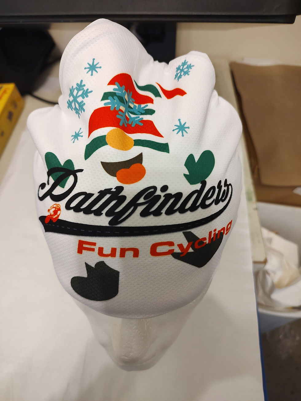 Thumbnail: Pathfinders Fun Cycling Winter Gnome Beenie
