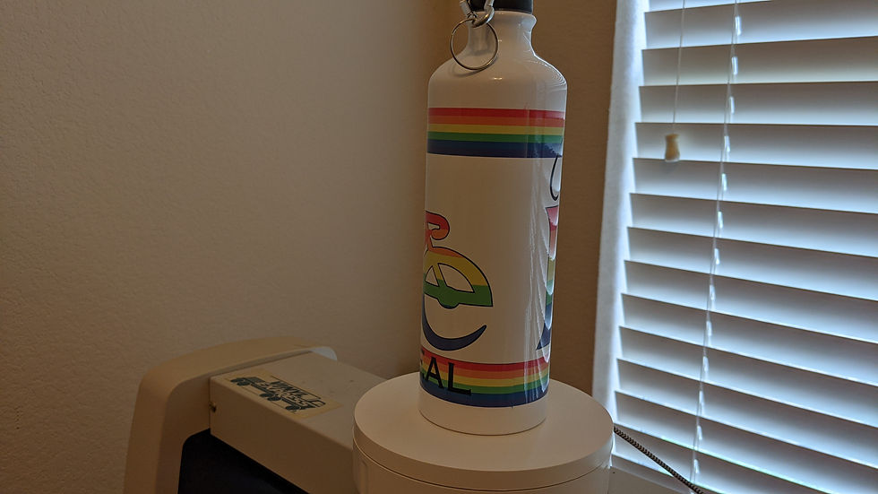 Thumbnail: Bike Love is Real Special Edition Pride 25oz Water Bottle