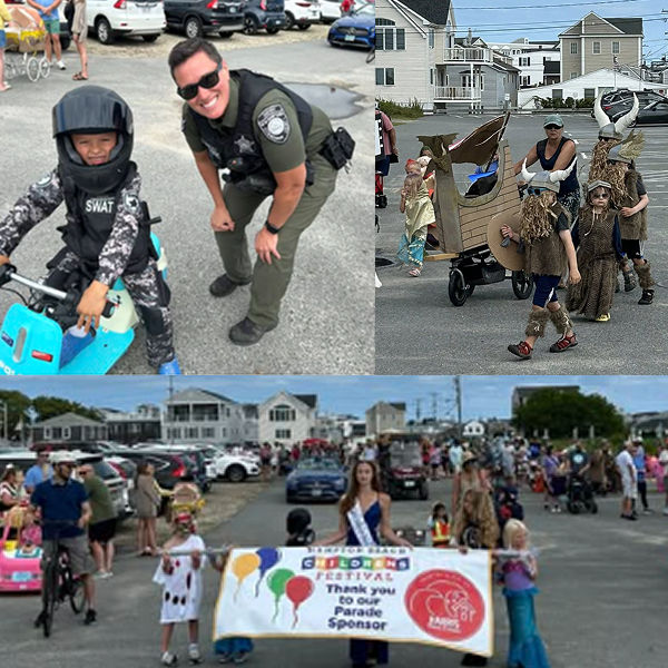 Today Deputy Bibeau attended a children’s parade to wrap up children’s week at the Hampton Beach children’s festival.