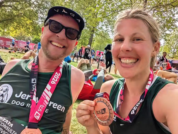 Jerry Green Dog Rescue Celebrates London Marathon Fundraisers Raising Nearly £9,000