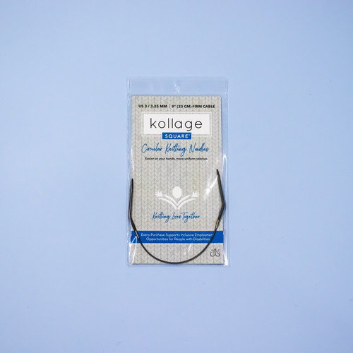 kollage SQUARE Circular Knitting Needles Crafty Llama UK