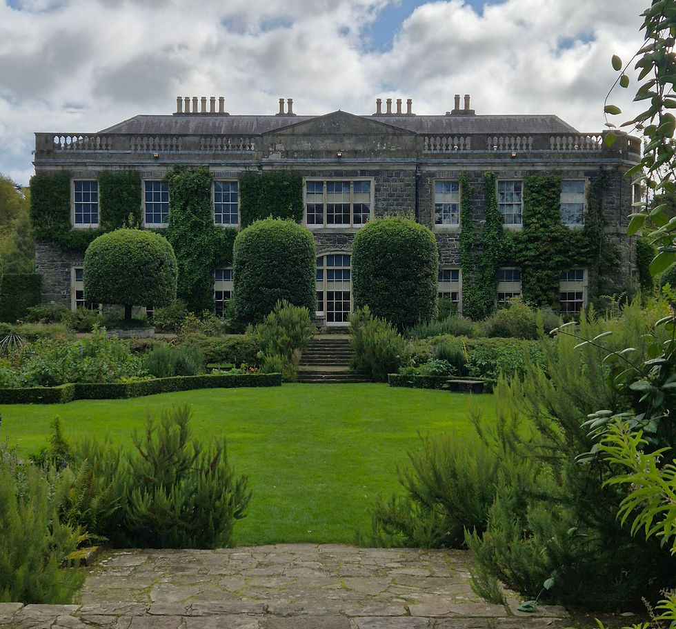 Lateral mansion de Mount Stewart