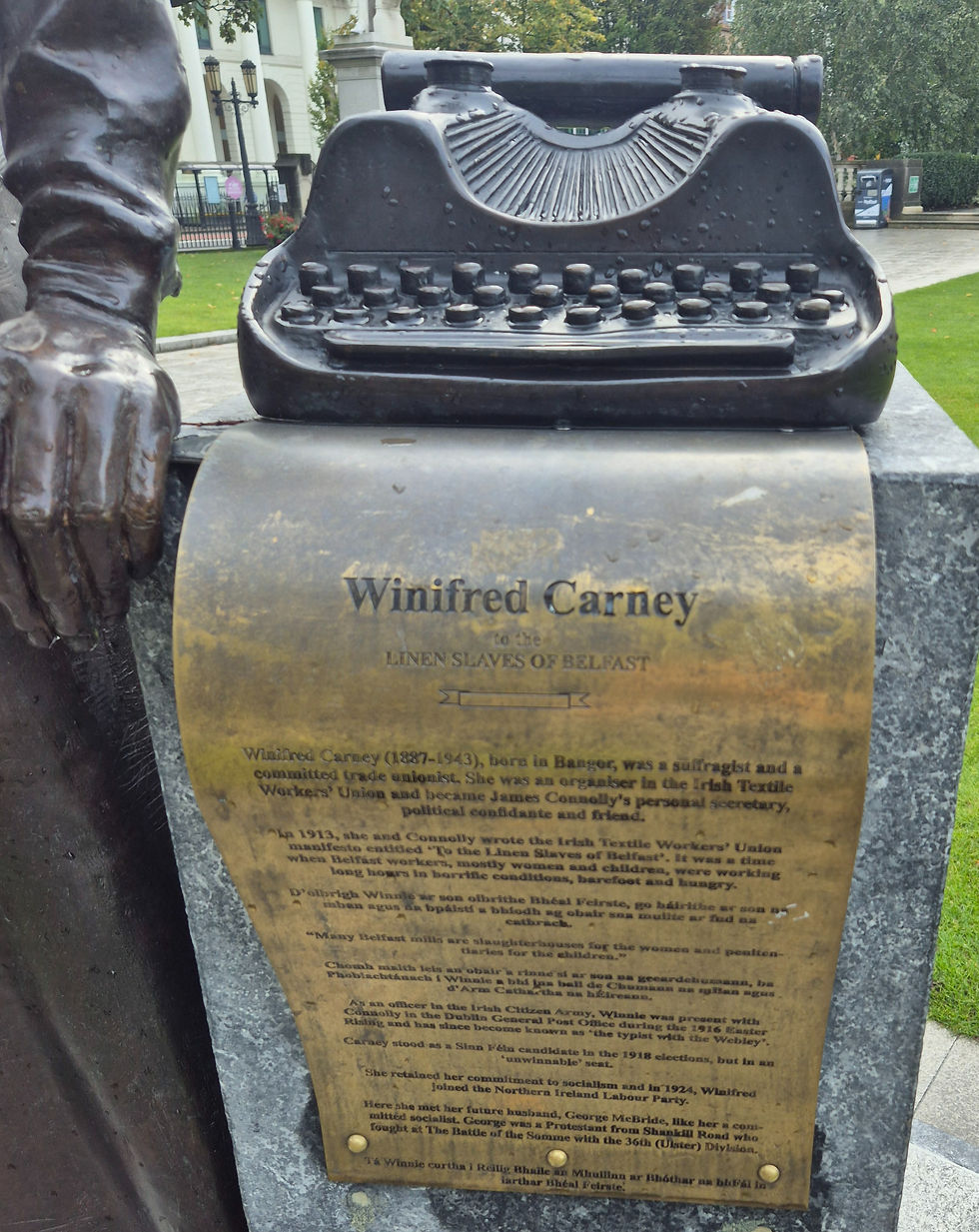 elementos simbolicos de Winifred Carney