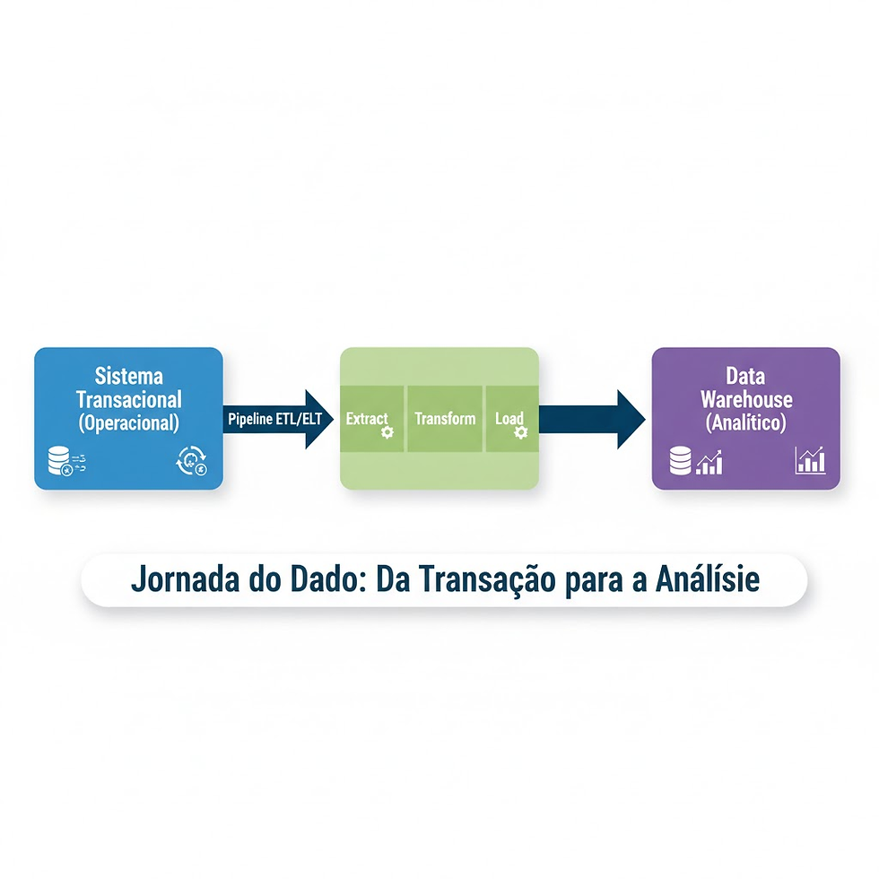 Dados Operacionais vs. Dados Analíticos